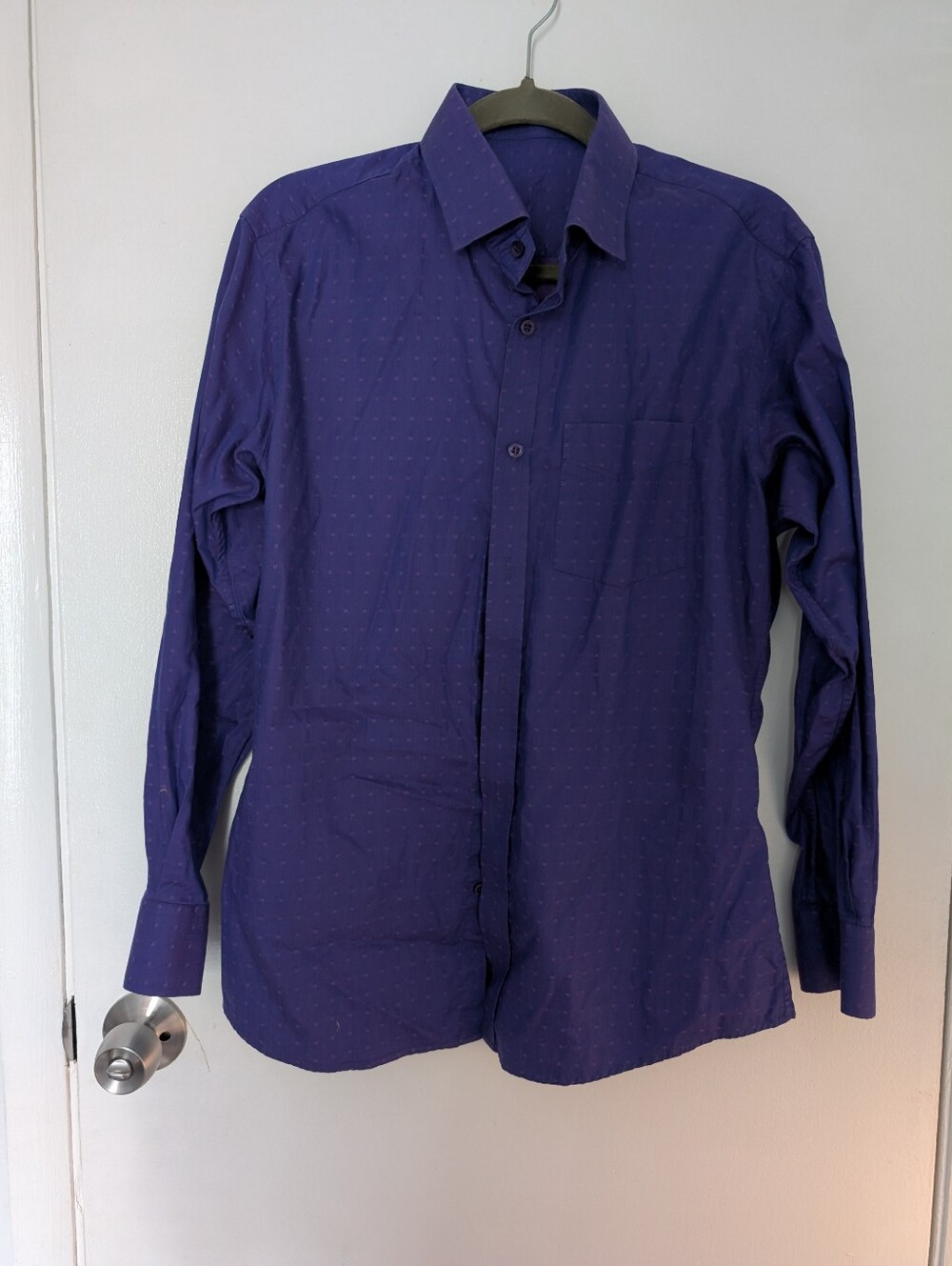 Jacquard Button Down Shirt
